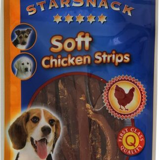 Nobby Soft Pollo Strips Snack per cani, 70 g, confezione da 2