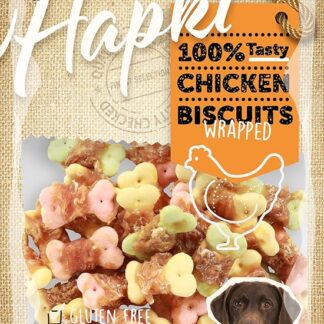 Flamingo HAPKI Piccoli Biscotti con Pollo 85GR