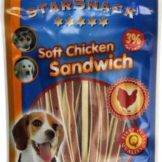 Nobby StarSnack Morbido Pollo Panino per Cani - 70 g