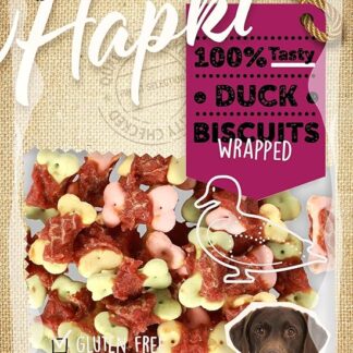Flamingo HAPKI Piccoli Biscotti con Anatra 85GR