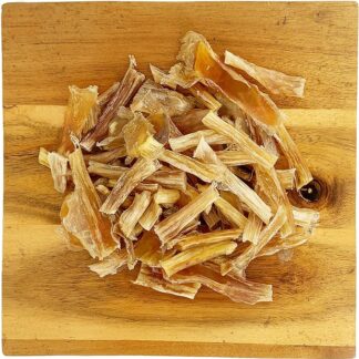 Snack per cani, Tendine d'Achille di Bufalo, 100% Naturale, Da Masticare per Cani Piccoli, Medi e Grandi. 150g.