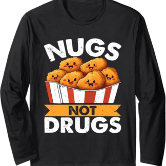 Nugs non droghe Maglia a Manica