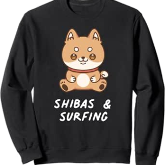 Shiba Inu & Navigare Kawaii Cane Giapponese Amante dei cani Felpa