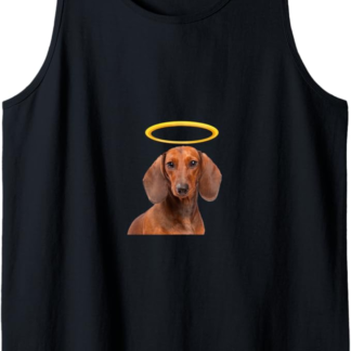 Holy Dog Dachshund Canotta