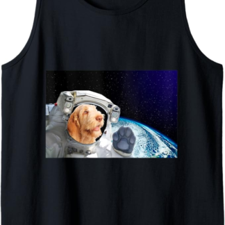 Dog in Space Spinone Italiano Canotta