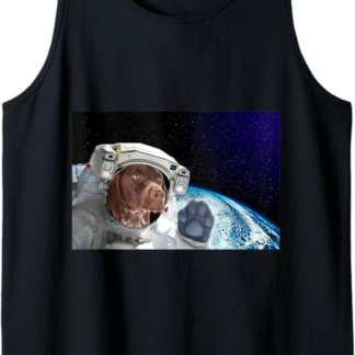 Dog in Space German Shorthair Pointer Canotta
