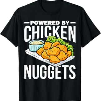 Amante Del Fast Food Nuggets Regalo Crocchette Di Pollo Maglietta