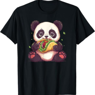 Panda gode di Taco Snack Maglietta