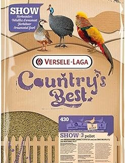 Versele Laga Countrys Best Show 3 Ornamental Poultry Feed (5 kg) (Multi-Colour)