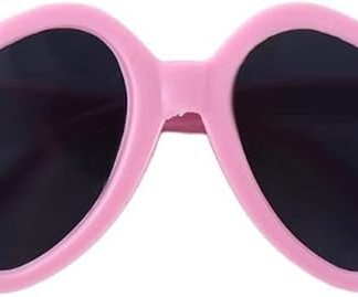 Pink Pet Heart Sunglasses Photos Props Cute Dog Sunglasses Cat Glasses Sun Flower Glasses Pets Party Decor for Small Dogs Cat Accessories Cute