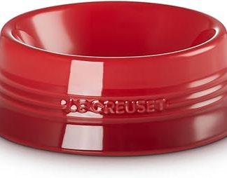 Керамическая миска для домашних животных Le Creuset, средний размер, сертифицированная.