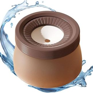 Плавающая миска для воды для собак | Миска для воды объемом 1200 мл с защитой от брызг для щенков - плавающая миска для питья без капель, аксессуары для маленьких, средних и больших собак - для щенков всех размеров