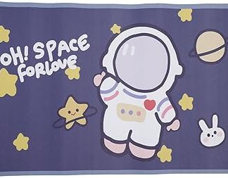 Коврик для кормления домашних животных Luqeeg с рисунками, быстросохнущий коврик для корма для собак, водопоглощающая противоскользящая поверхность, многофункциональный, моющийся.