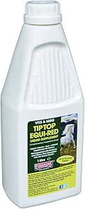 EQS0090 Tiptop Equi-red - Clear, 1 Litre