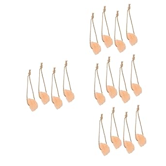 Mipcase 16pcs Horse Treats Livestock Salt Natural Pink Salt Blocks for Horses Deer Mineral Blocks for Livestock