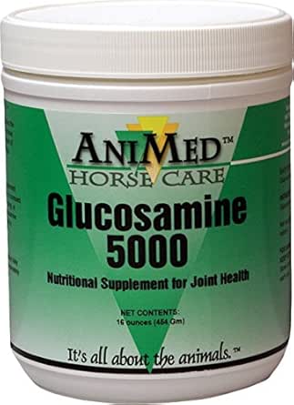 AniMed Horse Glucosamine 5000 Supplement, 16 oz