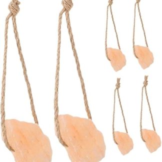 6pcs Himalayan Pink Salt Lick Block for Horse Cattle Deer Livestock Natural Mineral Salt Chew