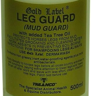 Gold Label GLD0128 Leg Guard - Clear, 500 ml