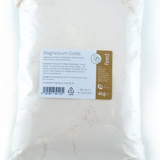 Intralabs Magnesium Oxide Complementary Animal Feed Supplement 4kg - 98.3% Pure