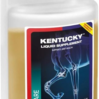 Equine America (1 Litre) Kentucky Liquid Premium Horse Supplement For Joints & Mobility. Includes Glucosamine, Collagen, and Hyaluronic Acid. Ready To Use Horse & Pony Supplement