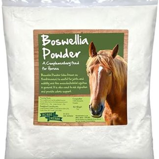 Boswellia Serrata Powder 1kg Bag | Natural Pain Relief for Horses & Ponies, Frankincense Powder Supplement, Equine Care