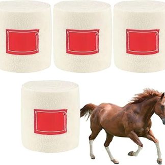 Horse Bandages,Self Adhesive Horse Wrap - Protector Flexible Soft Bandages for Equestrian Events Riding Trail Riding Competition Recovery Training Daily Turnout Stable Care
