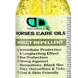 Horse Insect Repellent Care Oil | Immediate Protection & Long-lasting Protection, Strong Against Mosquitoes, Black Flies Files, Horse Flies & Tick Coat & Skin Friendly (500ml Spray)