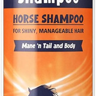 Horse Shampoo - 500 ml Deep Nutritious Tail and Mane Shampoo Conditioner | Horse Care Accessories for Shine Designs Dirt & Dust Repellent | Reduces the Solution of Breakage School Bath