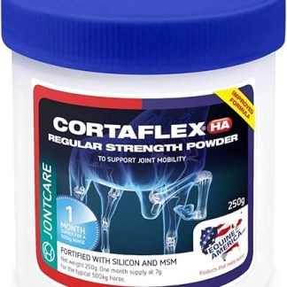 Equine America Cortaflex Regular Strength Powder | Premium Ready To Use Horse & Pony Supplement | Comprehensive Support For Joints & Mobility | 250g