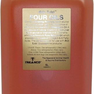 Gold Label Four Oil for Horse, 5 Litre, Clear