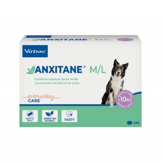 VIRBAC Anxitane Medium & Large - успокаивающий препарат для собак - 30 таблеток