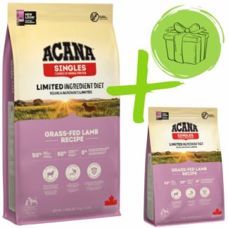 ACANA Singles Grass-Fed Lamb Mono - сухой корм для собак - 17 кг + БЕСПЛАТНО