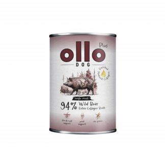 OLLO Plus Collagen Mono Wild Boar - влажный корм для собак - 800 г