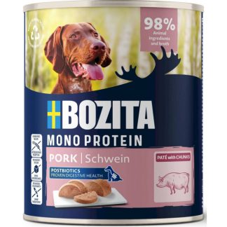 BOZITA Mono Pate Pork - влажный корм для собак - 800 г