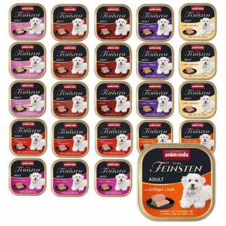 ANIMONDA Vom Feinsten Adult Classic MIX OF FLAVORS - влажный корм для собак - 24 x 150 г