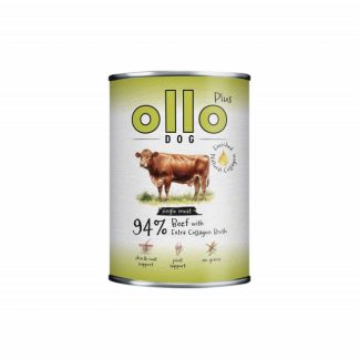 OLLO Plus Collagen Mono Beef - влажный корм для собак - 400 г
