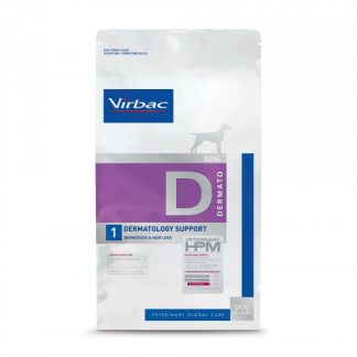 VIRBAC Dermatology Support D1 Skin and Coat - Сухой корм для собак - 12 кг