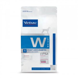 VIRBAC Корм для собак от ожирения и диабета W1 (12 кг)