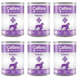 CALIBRA VD Dog & Cat Recovery - влажный корм для собак и кошек - 6 x 400 г