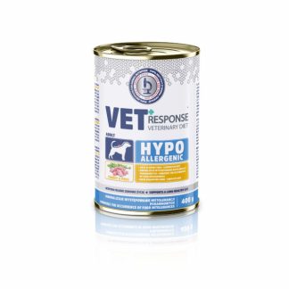 Влажный корм для собак VET RESPONSE гипоаллергенный моно-индейка - 400 г