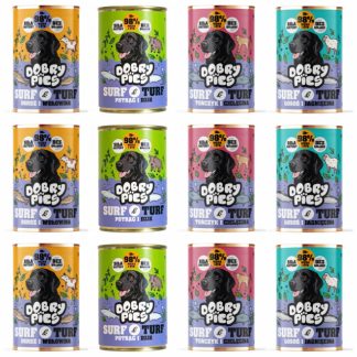 Влажный корм для собак GOOD DOG Surf & Turf MIX of Flavors - 12 x 400 г