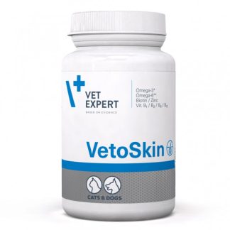 VETEXPERT VetoSkin - добавки для собак и кошек - 90 таблеток