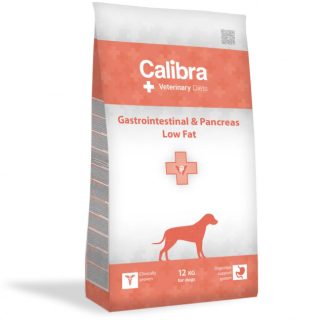 CALIBRA VD Корм для собак с низким содержанием жира для желудочно-кишечного тракта и поджелудочной железы - сухой корм - 12 кг