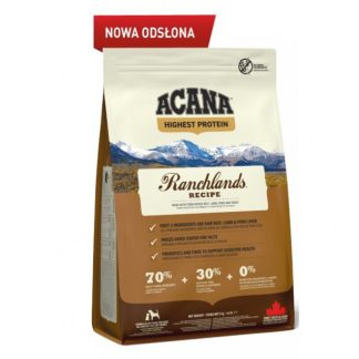 ACANA Highest Protein Ranchlands - сухой корм для собак - 2 кг