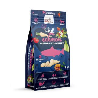 Сухой корм для собак SYTA MICHA Chef со вкусом лосося, пастернака и клубники - 9 кг