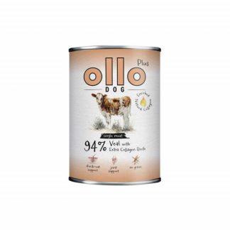 OLLO Plus Collagen Mono Veal - влажный корм для собак - 400 г