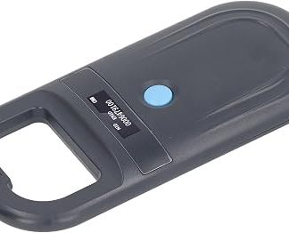 Lecteur Précis D'identification D'Animaux 134,2KHz ISO11784 85 FDX B EMID, зарядка USB, сканер Puce Etiquette D'animal de Compagnie pour la Gestion des Petits Animaux, материал ABS