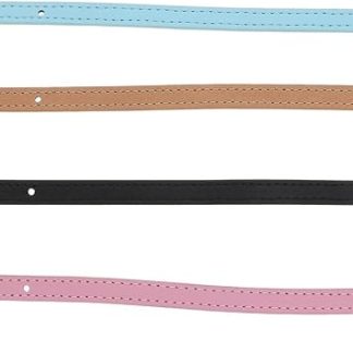Ожерелье BETOOKY из 4 частей для Chiots Cuir Synthétique со съемными застежками Collier de Sécurité, регулируемое для Chiots et Chats Confortable et Adapté Plupart Animaux