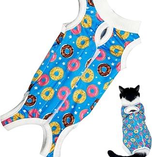 Спрей для котят Anti Léchage Combinaison Respirante Pour Chien Et Chat | Альтернатива À La Collerette Vêtement Post Opératoire Pour Protection Playies Abdominales Félins Petits Chiens