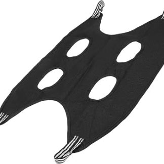Asixxsix Harnais de Hamac de туалетная бумага для чата, écharpe de Retenue pour Animaux de Compagnie avec Fermeture à Boucle à Crochet pour Couper les Ongles, Nettoyage des Dents des Oreilles, (XS)